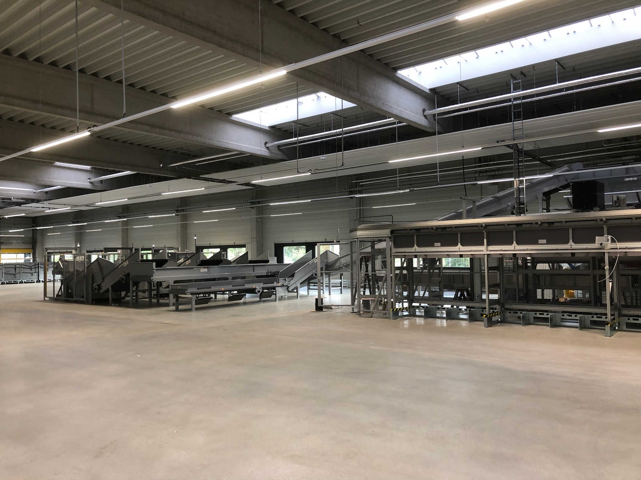 Oplossing postsorteercentrum